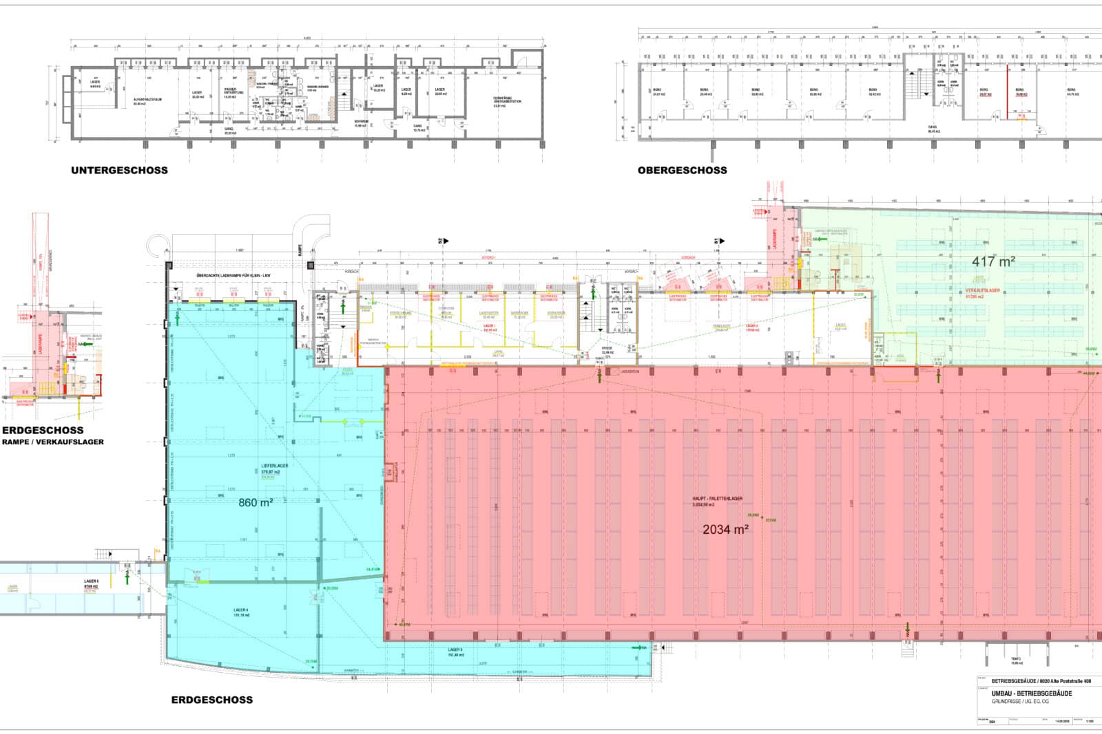 660 m² Lagerflächen mit Andockrampen – Graz Puntigam – Bild 4
