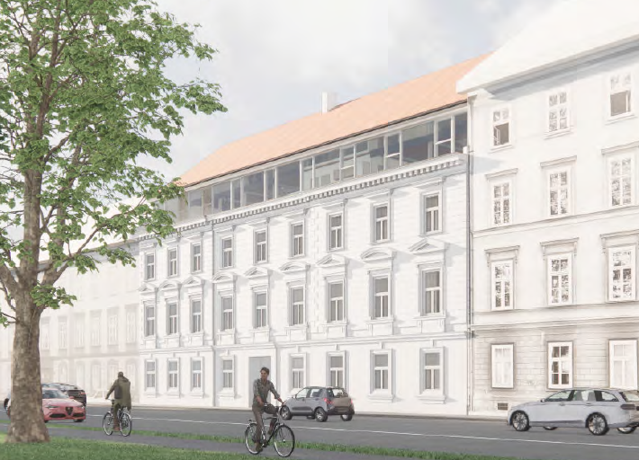 Repräsentatives Penthouse-Büro in der Grazer-Stadtmitte