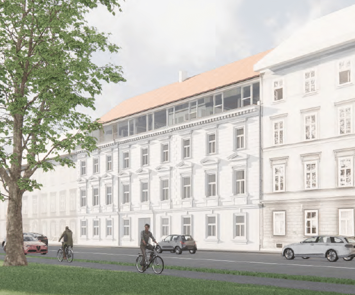 Repräsentatives Penthouse-Büro in der Grazer-Stadtmitte – Bild 1