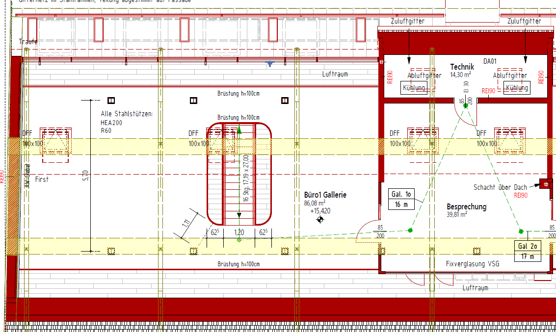 Repräsentatives Penthouse-Büro in der Grazer-Stadtmitte – Bild 7