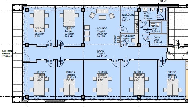 Bürofläche Teslastraße 1.OG Süd-West – Bild 11