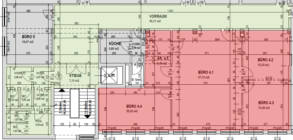 Bürofläche Technopark TP1 2. OG ca. 130m² – Bild 8