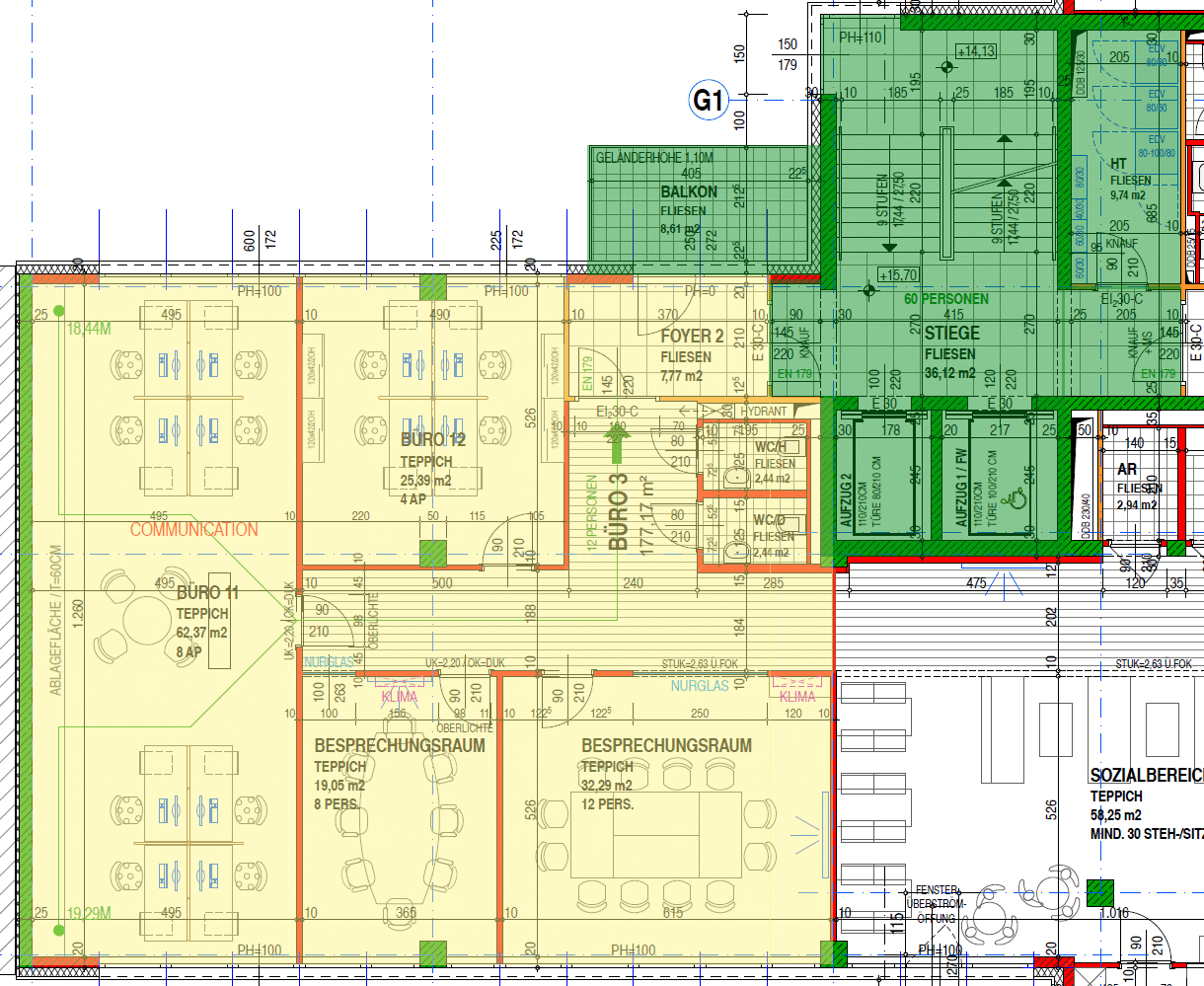 Bürofläche Technopark TP5 5. OG ca. 193 m² – Bild 9