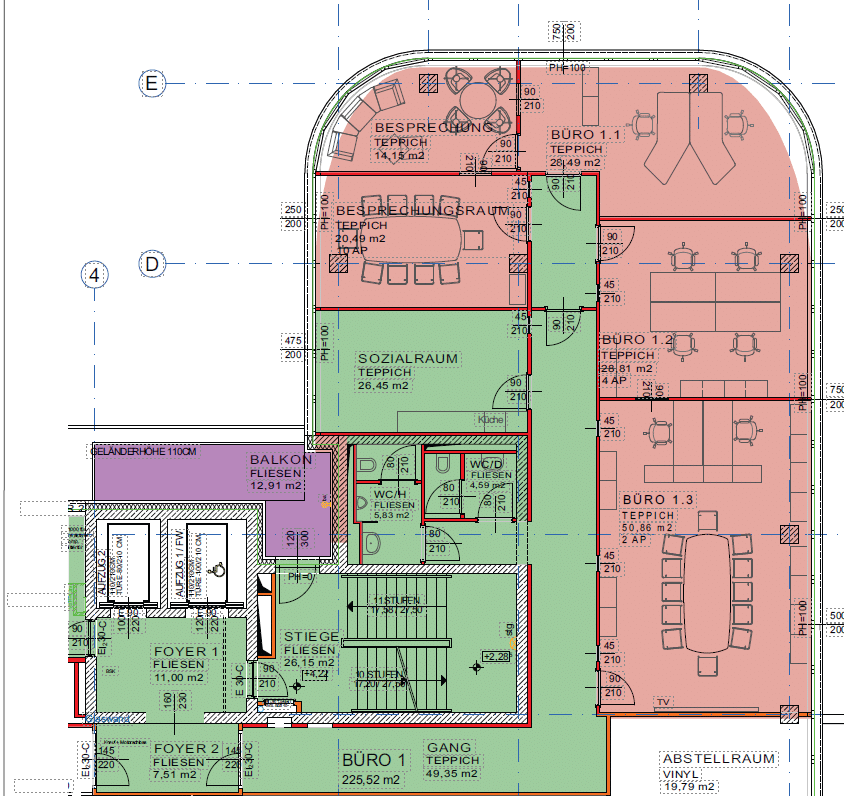 Bürofläche Technopark TP6 3. OG ca. 249 m² – Bild 14